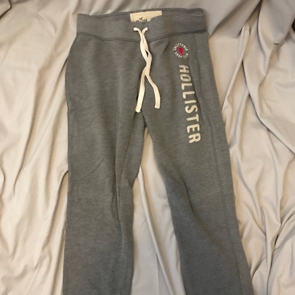 Hollister grey sweatpants